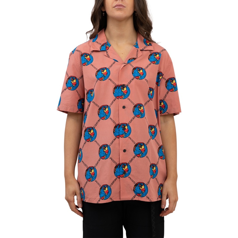 NWT Chinatown Market x Lacoste Button Down Short Sleeve Shirt